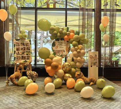 Украса на тема Сафари 